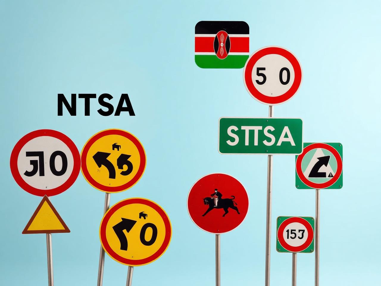 Kenyan road signs